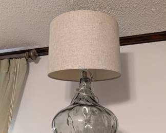 Cool glass table lamp