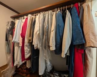 Men & Women's clothing, jackets
