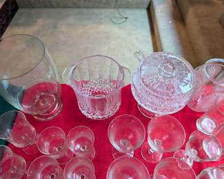 Crystal ice bucket or bottle chiller