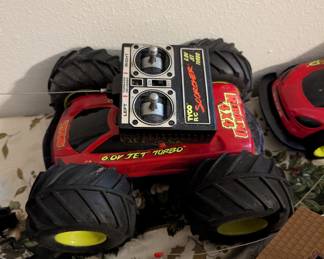 Tyco R/C Scorcher 6x6 remote control car from 1993 - UNTESTED