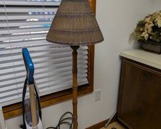 cute bamboo style floor lamp