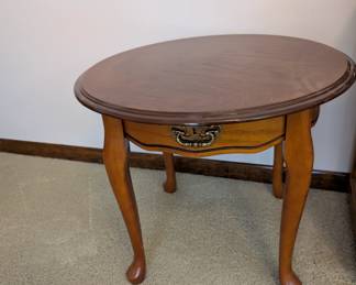 pair of Ethan Allen end tables 