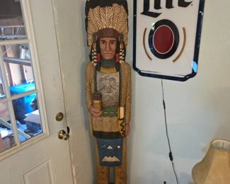 Cigar store Indian