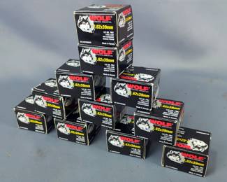 Wolf 7.62x39mm Ammo, Approx 220 Rds
