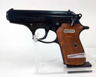 Bersa/ CMI 383-A .380 ACP Pistol SN# 261124, 2 Total Mags, In Nylon Holster