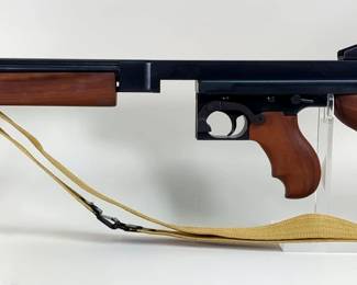 Auto-Ordnance Thompson 1927A-Carbine .45 MI Rifle SN# KC7666, Canvas Sling, In Hard Case