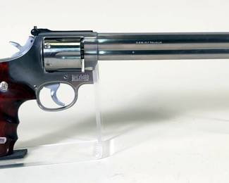Smith & Wesson 686-1 S&W .357 Mag 6-Shot Revolver SN# AUY3667, 8-3/8" Bbl, Paperwork, In Original Box