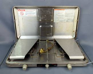 Brinkmann Two-Burner Stainless Steel Propane Stove Model 842-A250-0