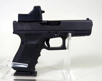 Austria Glock MOS 19 Gen 4 9x19 Pistol SN# BECH452, Unfired, MOS and Red Dot Sight, Speed Loader, Backstraps, Brush, Paperwork, In Hard Case