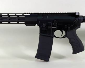 Anderson Mfg/ Black River Armory AM-15 5.56 Nato Rifle SN# 24132719, Adjustable Stock, "We The People In Order To Form A More Perfect Union" Marked On Receiver
