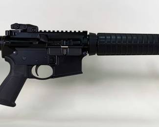 Ruger AR-556 5.56 Nato Rifle SN# 858-65664, Flip Up Rear Sight, Adjustable Stock