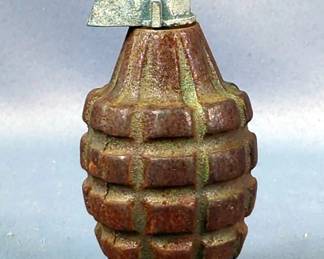 Inert 'Pineapple' Grenade
