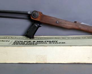 Federal Ordnance Police & Military MKIII Folding Stock, Model RPMS, Fits Ruger Mini 14 and 30