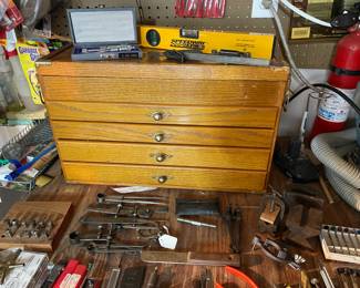 Oak machinist toolbox 