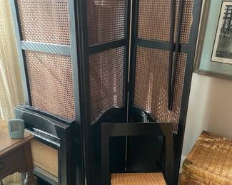 Nice wicker screen, room divider 