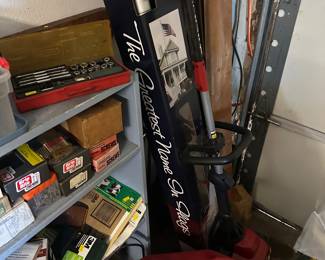 Lots of garage items