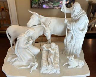 Biscuit Vista Alegre Portugal NATIVITY SET 6pc.