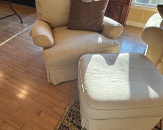 Chair and ottoman