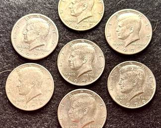 Assorted Kennedy Half-Dollars