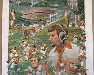 Paul Miller "TRADITION" University of Tennessee Signed 3751/5000