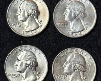 1964 Washington Quarters