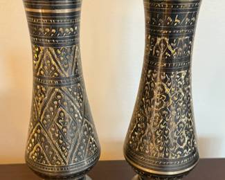 Etched Vases 
