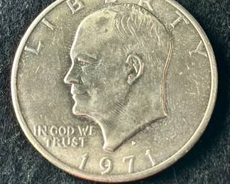 1971 Eisenhower Dollar