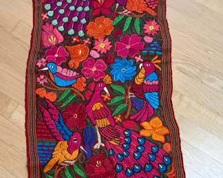 Beautiful embroidered runner