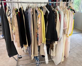 More designer clothes.