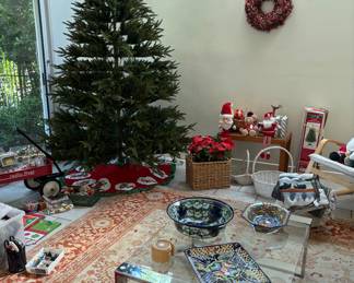 Faux Christmas tree from Bern’s.