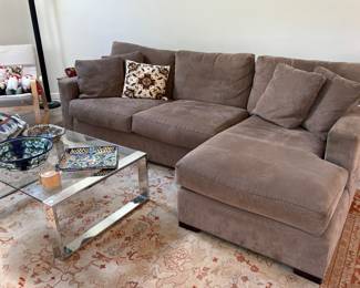 Crate and Barrel sectional. Great condition.