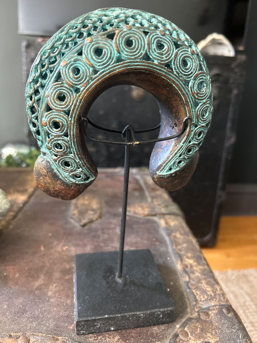 Western African Bronze Benin Bangle