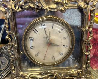 Mid-century ornate clock