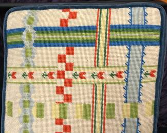 Darling needlepoint pillow!