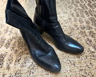 Prada black ankle boots -Size9