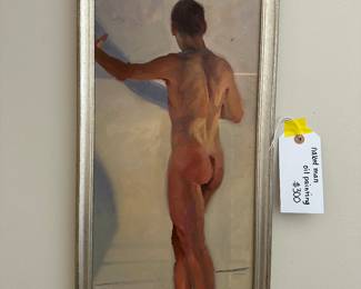 Original oil
26” x 11” framed