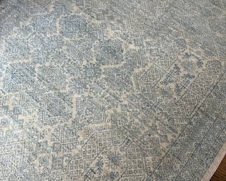 8’ x 10’ wool rug with pad
$1,000