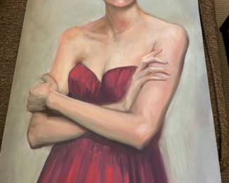 Original unframed oil painting
24” x 14.5”