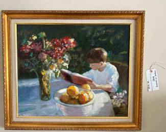 Original oil painting
28” x 25”
$400
This item will not go half-price.
Sat. Price will go down to $200