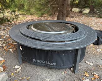 Solo Stove with Cover and Fire Pit Surround. Photo 3 of 3.