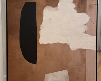 Arhaus "Study In Neutral," Framed Print. Measures 49" x 49". Photo 1 of 3.