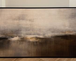 Arhaus "Winter Harvest" Framed Print. Measures 62" W x 36" H.