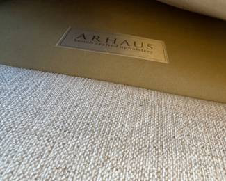 Arhaus Kipton Deep Slim Arm Sofa in Nomad Finish. Measures 44" D x 92" W. Photo 4 of 4.