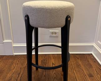 Arhaus Boucle Bar Stools - 3 Available. Each Measures 20" W x 26" Seat Height. Photo 1 of 3.