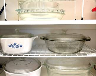 Pyrex and CorningWare