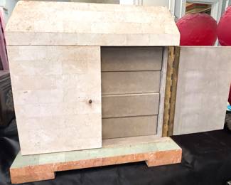 Large stone jewelry box