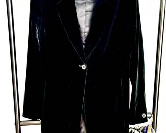 Classic velvet blazer