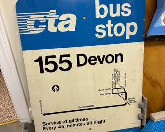 CTA sign