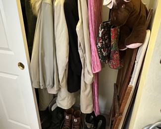 More clothing and shoes....