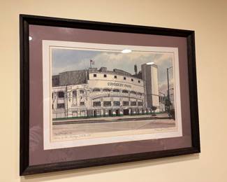 Framed wall decor......